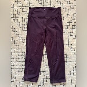 Athleta Deep Purple Leggings